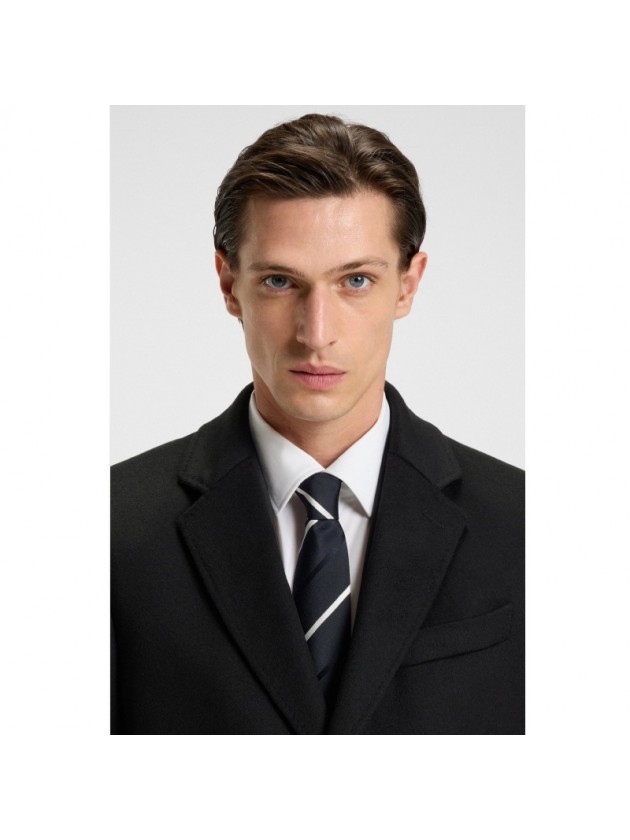 BOSS BLACK COAT IN WOOL AND CASHMERE