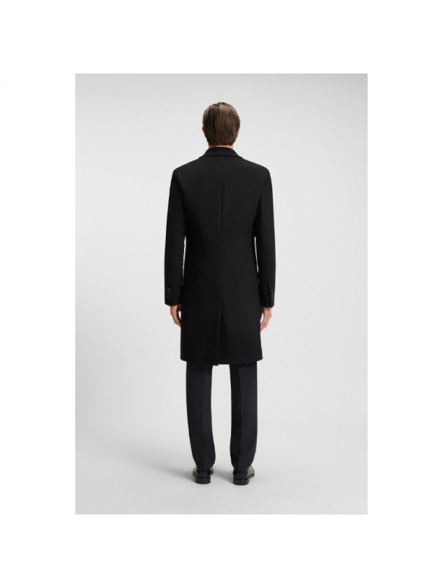 BOSS BLACK COAT IN WOOL AND CASHMERE