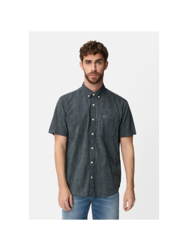 CAMEL ACTIVE ΠΟΥΚΑΜΙΣΟ ΡΙΓΑ DARK NAVY