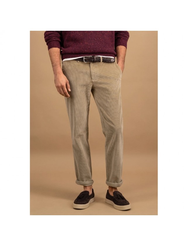 FYNCH HATTON ΠΑΝΤΕΛΟΝΙ ΚΟΤΛΕ CHINOS ΜΠΕΖ