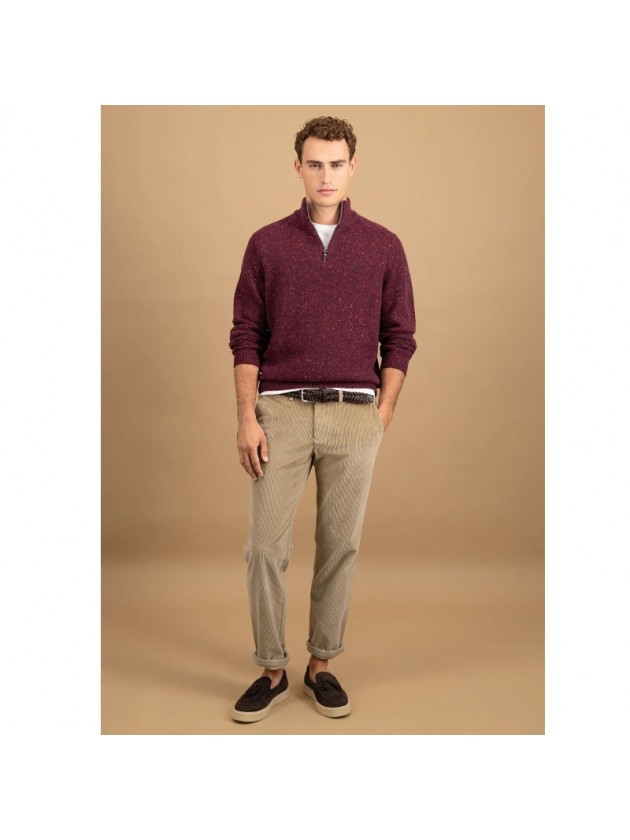 FYNCH HATTON ΠΑΝΤΕΛΟΝΙ ΚΟΤΛΕ CHINOS ΜΠΕΖ