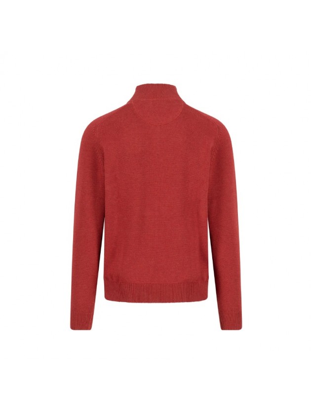 FYNCH HATTON ΠΛΕΚΤΟ ZIP ΜΠΟΡΝΤΩ