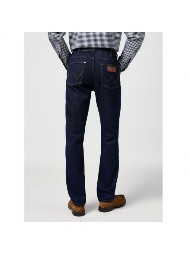 WRANGLER ΠΑΝΤΕΛΟΝΙ JEAN GREENSBORO ΜΠΛΕ REGULAR FIT