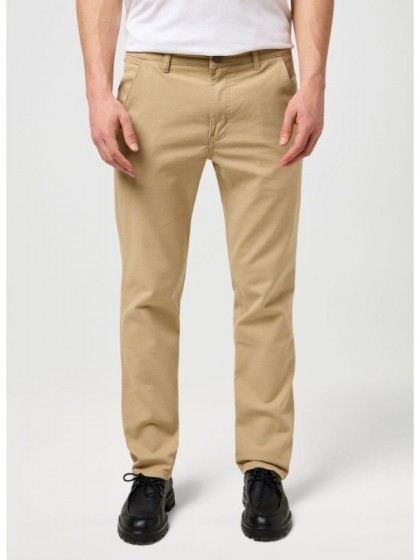 WRANGLER REGULAR CHINOS ΠΑΝΤΕΛΟΝΙ ΜΠΕΖ