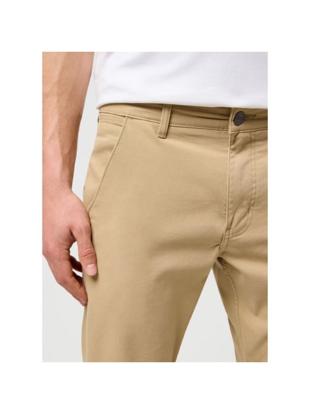 WRANGLER REGULAR CHINOS ΠΑΝΤΕΛΟΝΙ ΜΠΕΖ