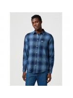 WRANGLER  ΠΟΥΚΑΜΙΣΟ ΚΑΡΩ ΜΠΛΕ