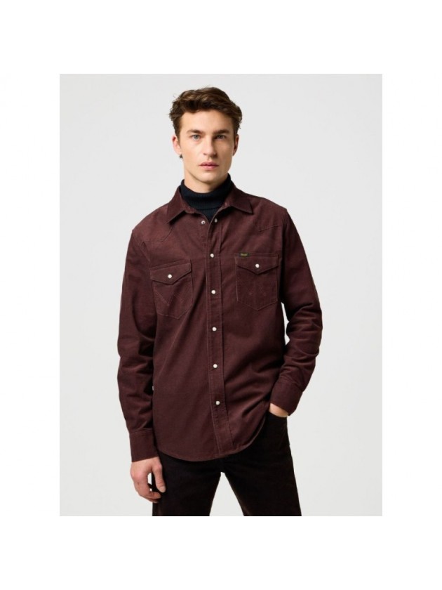 WRANGLER ΠΟΥΚΑΜΙΣΟ ΚΟΤΛΕ ΚΑΦΕ
