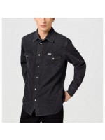 WRANGLER ΠΟΥΚΑΜΙΣΟ ΤΖIΝ ΜΑΥΡΟ
