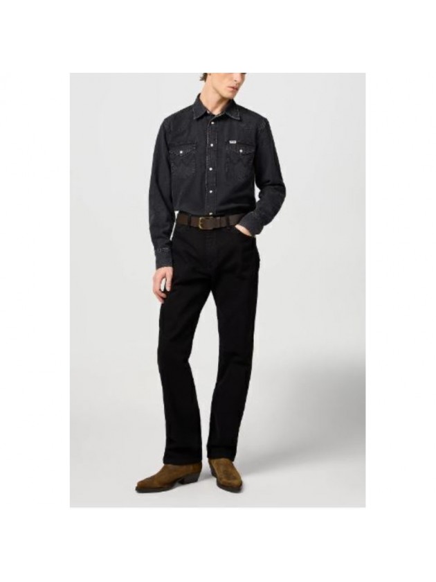WRANGLER ΠΟΥΚΑΜΙΣΟ ΤΖIΝ ΜΑΥΡΟ