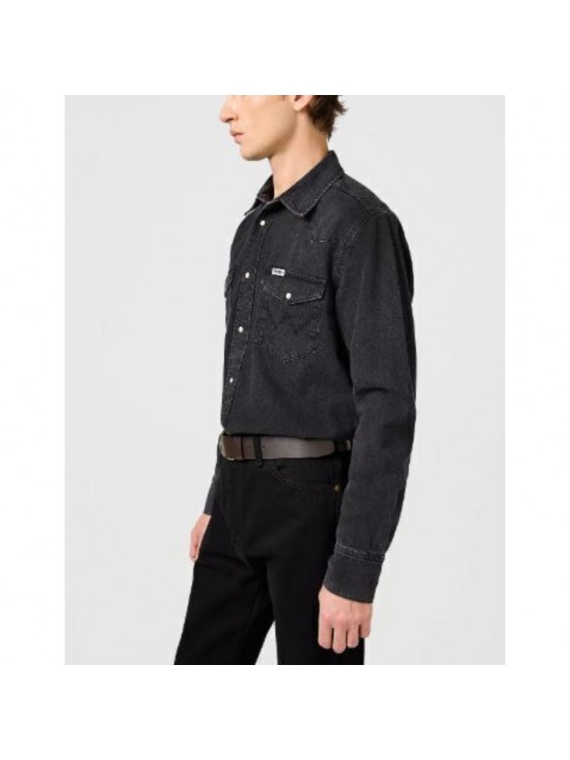 WRANGLER ΠΟΥΚΑΜΙΣΟ ΤΖIΝ ΜΑΥΡΟ