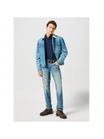 WRANGLER OXFORD ΠΟΥΚΑΜΙΣΟ ΜΠΛΕ