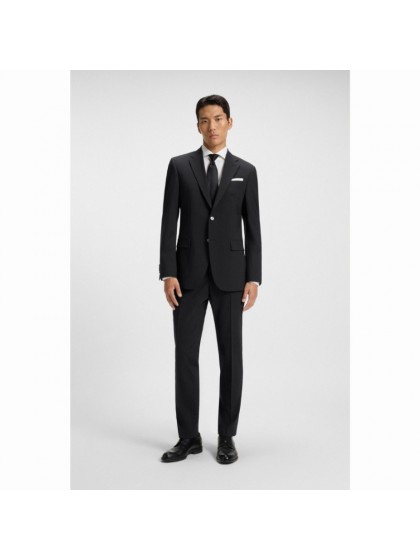 ΠΑΝΤΕΛΟΝΙ ΥΦΑΣΜΑΤΙΝΟ ΜΑΥΡΟ SLIM FIT