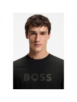 BOSS T-SHIRT BLACK WITH LOGO