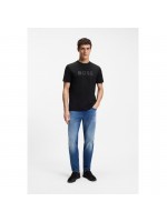 BOSS T-SHIRT BLACK WITH LOGO