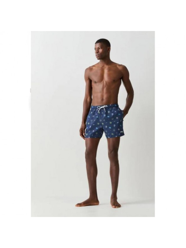 BOSS Designer Blue Swim Shorts