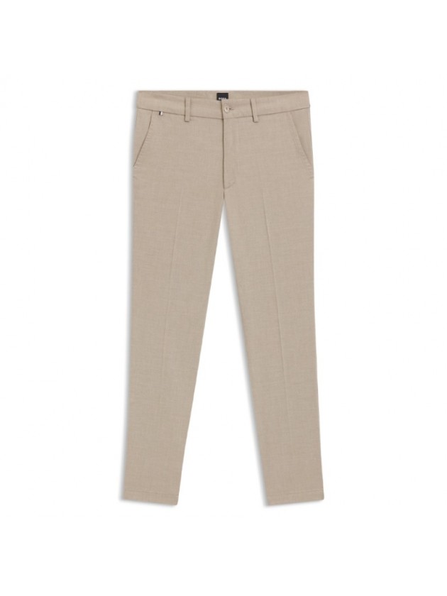 BOSS ΠΑΝΤΕΛΟΝΙ SLIM FIT ΜΠΕΖ
