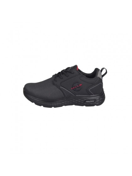 NAUTICA SNEAKERS BRAVE ΜΑΥΡΑ