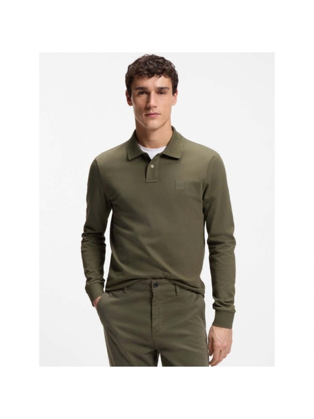 BOSS KHAKI POLO SHIRT