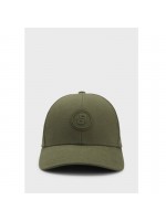 BOSS ΚΑΠΕΛΟ ΧΑΚΙ COTTON CANVAS ΜΕ ΜΟΝΟΓΡΑΜΜΑ DOUBLE B