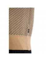 BOSS COTTON-BLEND SWEATER WITH TWO TONE STRUCTURE