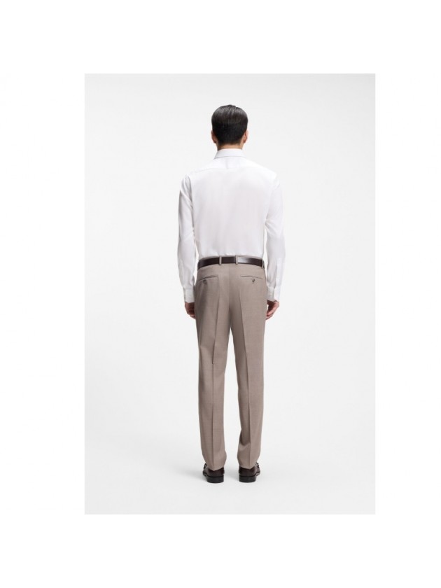 BOSS ΠΟΥΚΑΜΙΣΟ ΛΕΥΚΟ EASY-IRON REGULAR FIT