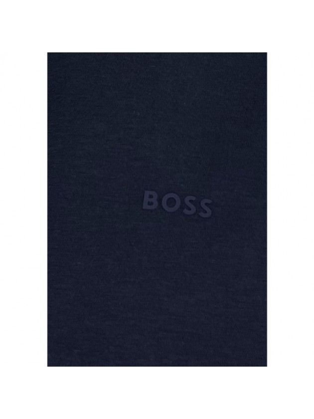BOSS T-SHIRT ΜΑΚΡΥΜΑΝΙΚΟ ΜΠΛΕ REGULAR FIT