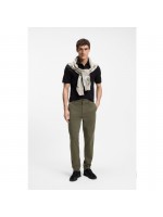 BOSS ΠΑΝΤΕΛΟΝΙ CHINO TAPERED ΛΑΔΙ TAPERED FIT