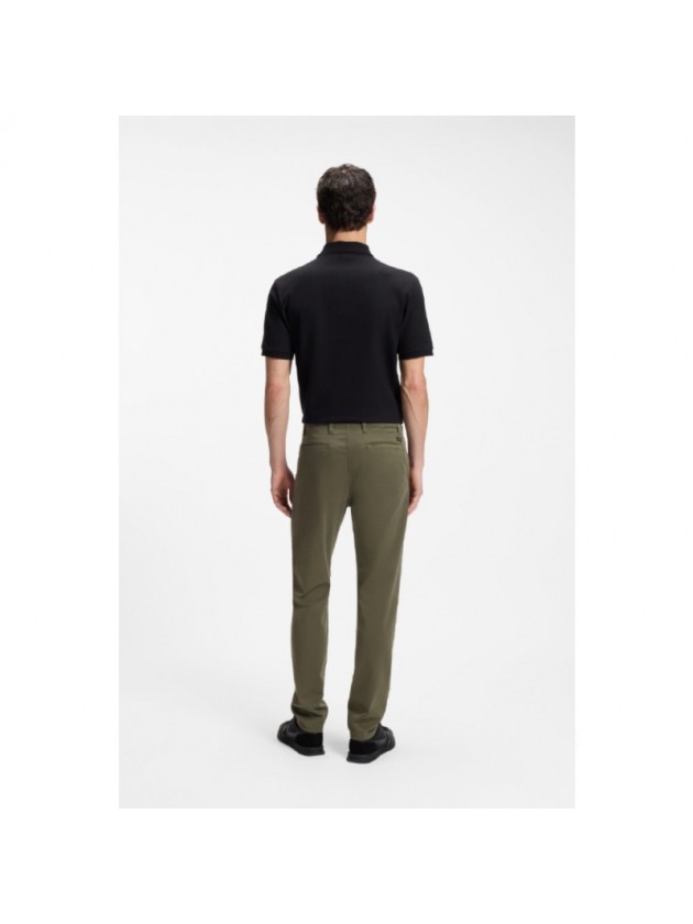 BOSS ΠΑΝΤΕΛΟΝΙ CHINO TAPERED ΛΑΔΙ TAPERED FIT