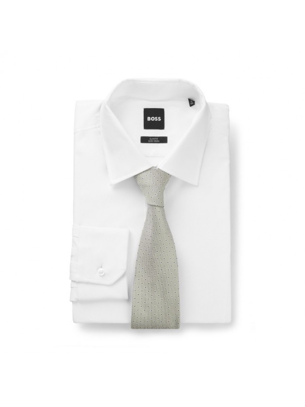 BOSS ΓΡΑΒΑΤΑ ΜΕΙΓΜΑ ΜΕΤΑΞΙΟΥ ΜΕ MICRO PATTERN ΛΑΔΙ