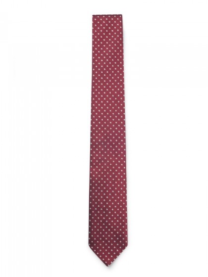BOSS ΓΡΑΒΑΤΑ ΜΕΙΓΜΑ ΜΕΤΑΞΙΟΥ ΜΕ MICRO PATTERN ΡΟΔΙ