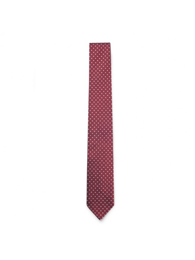 BOSS ΓΡΑΒΑΤΑ ΜΕΙΓΜΑ ΜΕΤΑΞΙΟΥ ΜΕ MICRO PATTERN ΡΟΔΙ