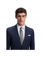 BOSS ΓΡΑΒΑΤΑ 100%SILK 8CM ΓΚΡΙ