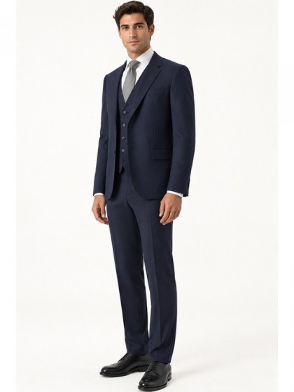 BOSS ΚΟΣΤΟΥΜΙ ΜΕ ΓΙΛΕΚΟ DARK BLUE