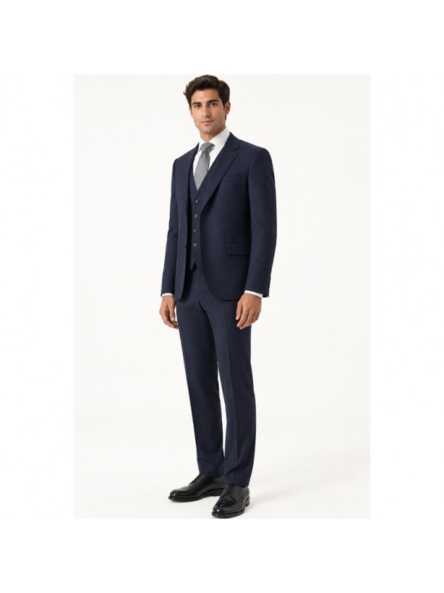 BOSS ΚΟΣΤΟΥΜΙ ΜΕ ΓΙΛΕΚΟ DARK BLUE