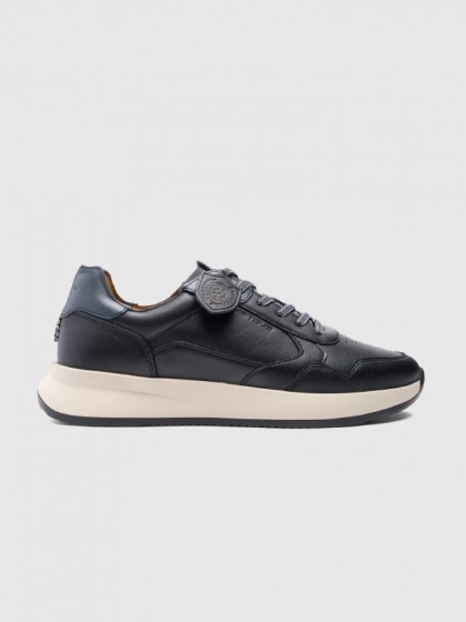 AMBITIOUS RONNIE LEATHER RUNNER SHOES