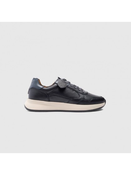 AMBITIOUS RONNIE LEATHER RUNNER SHOES