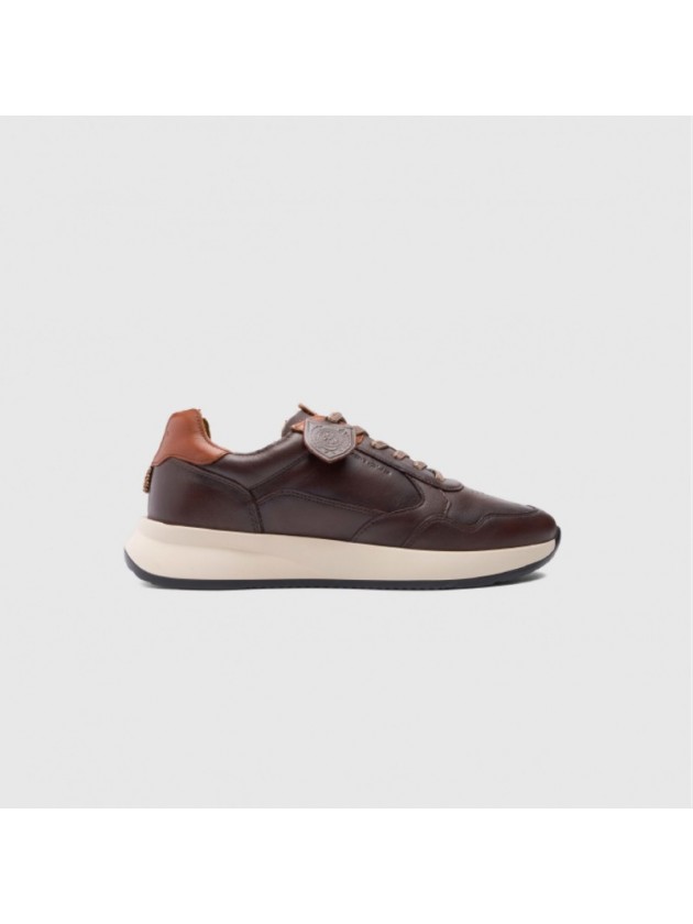 AMBITIOUS RONNIE LEATHER RUNNER SHOES TDM