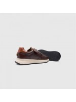 AMBITIOUS RONNIE LEATHER RUNNER SHOES TDM