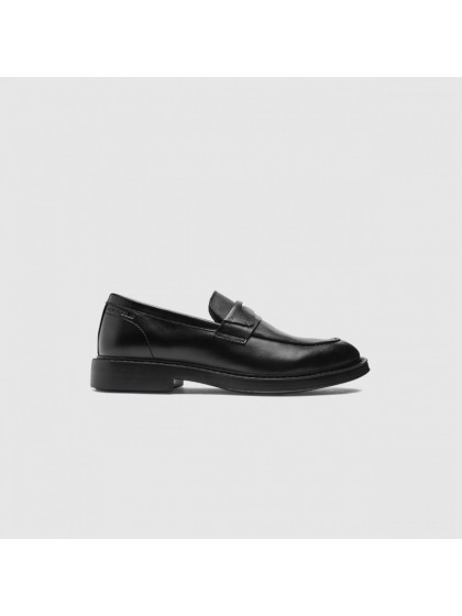 AMBITIOUS SMART BLACK LEATHER LOAFERS