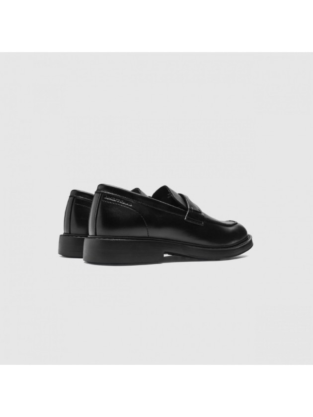 AMBITIOUS SMART BLACK LEATHER LOAFERS