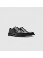 AMBITIOUS SMART BLACK LEATHER DERBY SHOES