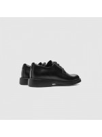 AMBITIOUS SMART BLACK LEATHER DERBY SHOES