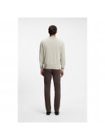 BOSS COTTON BLEND SWEATER L.BEIGE