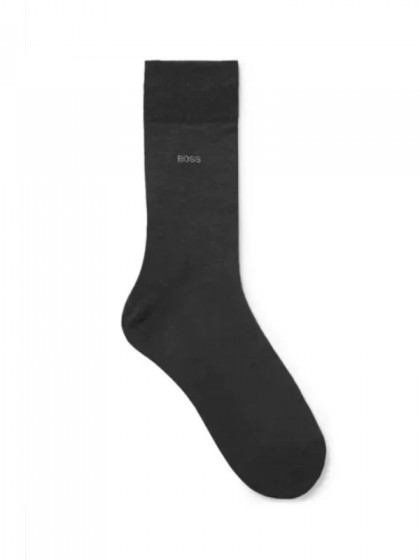 BOSS  ΚΑΛΤΣΕΣ 100%COTTON ΓΚΡΙ