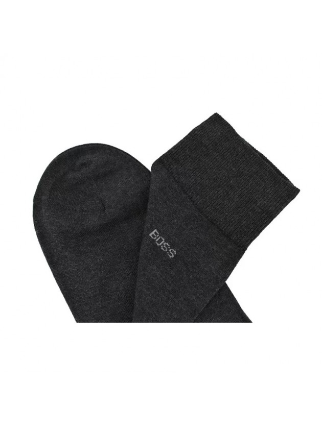 BOSS  ΚΑΛΤΣΕΣ 100%COTTON ΓΚΡΙ