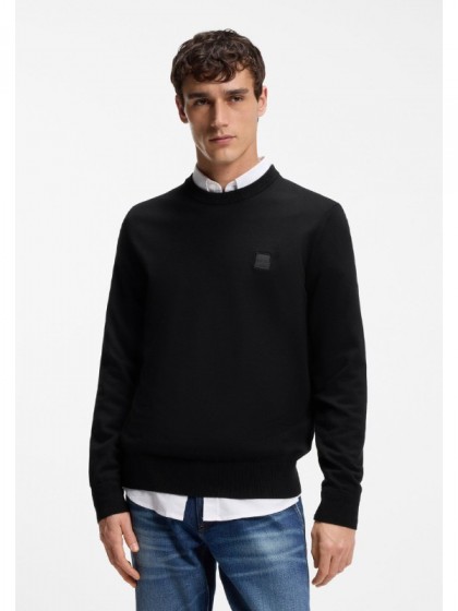 BOSS BLACK CREW-NECK SWEATER