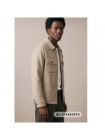 FYNCH-HATTON WOOL-BLEND OVERSHIRT WITH CHEST POCKETS
