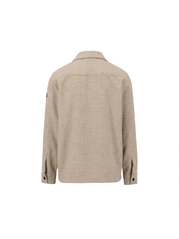 FYNCH-HATTON WOOL-BLEND OVERSHIRT WITH CHEST POCKETS