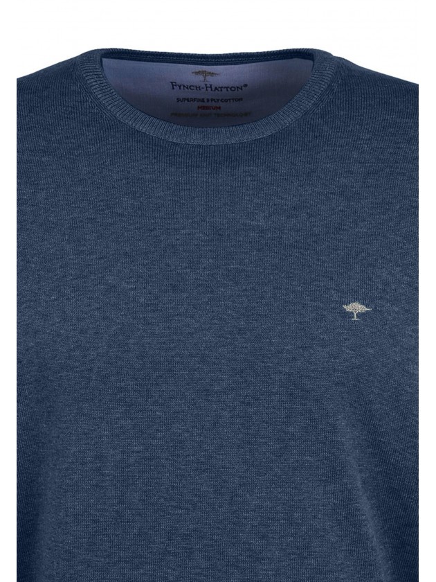 FYNCH HATTON KNITWEAR BLUE