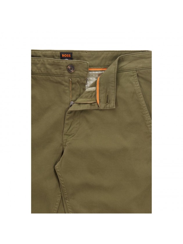 BOSS CHINOS OLIVE GREEN